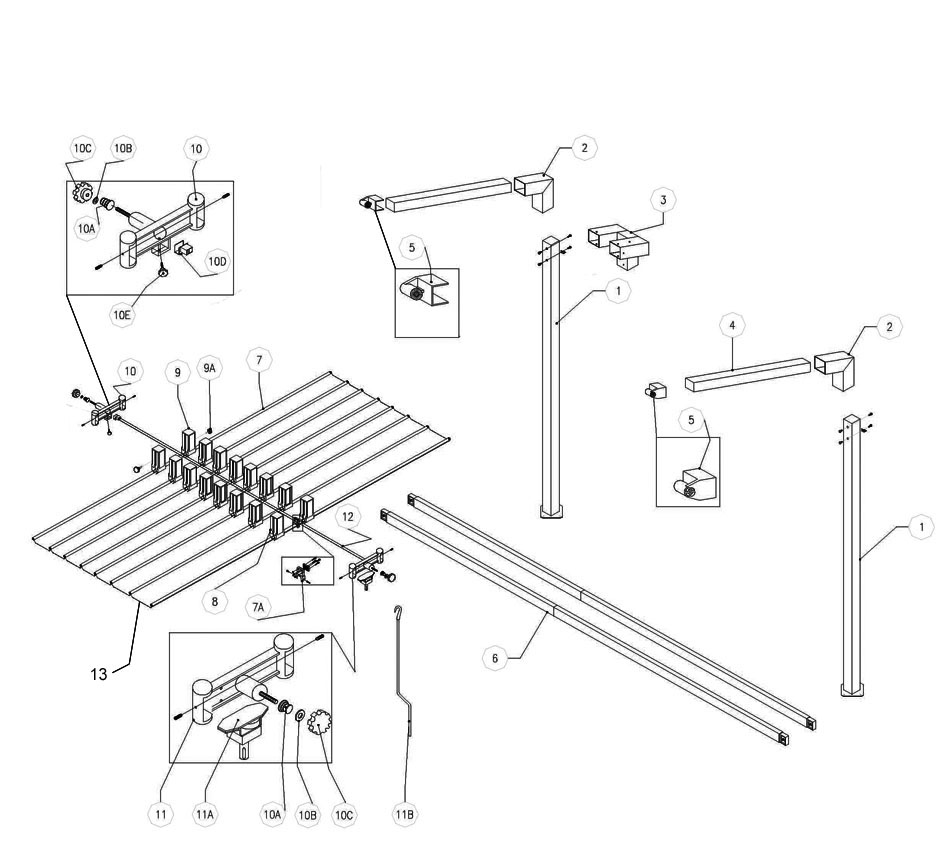 FIM Umbrella Parts Web